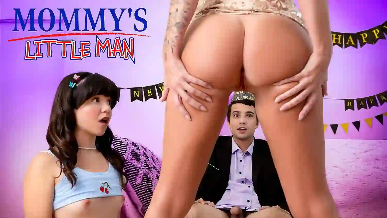 Mylf – Stuck With You In New Year – Annie King, Mochi Mona – Mommy’s Little Man